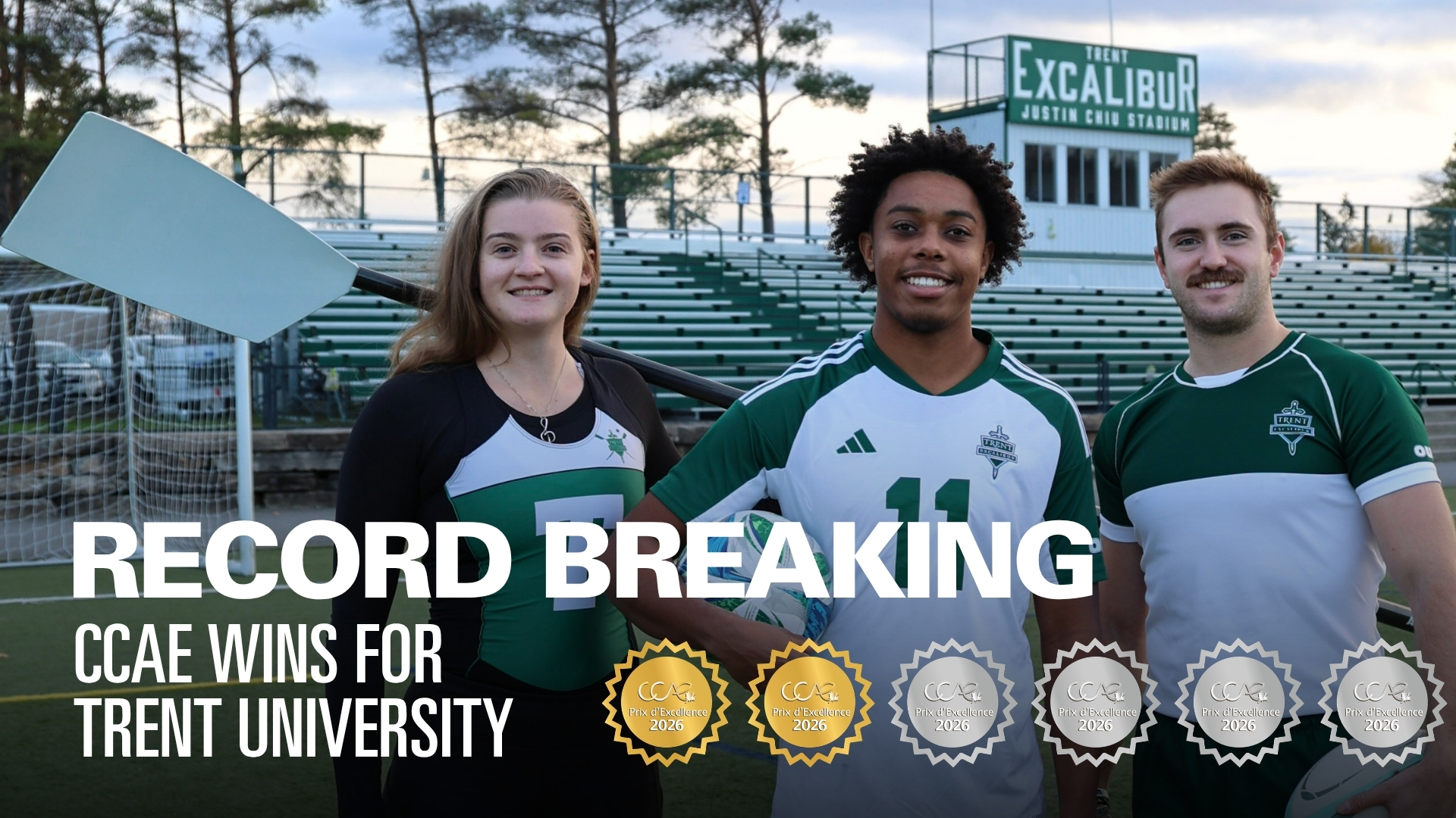 Record Breaking CCAE Wins for Trent University