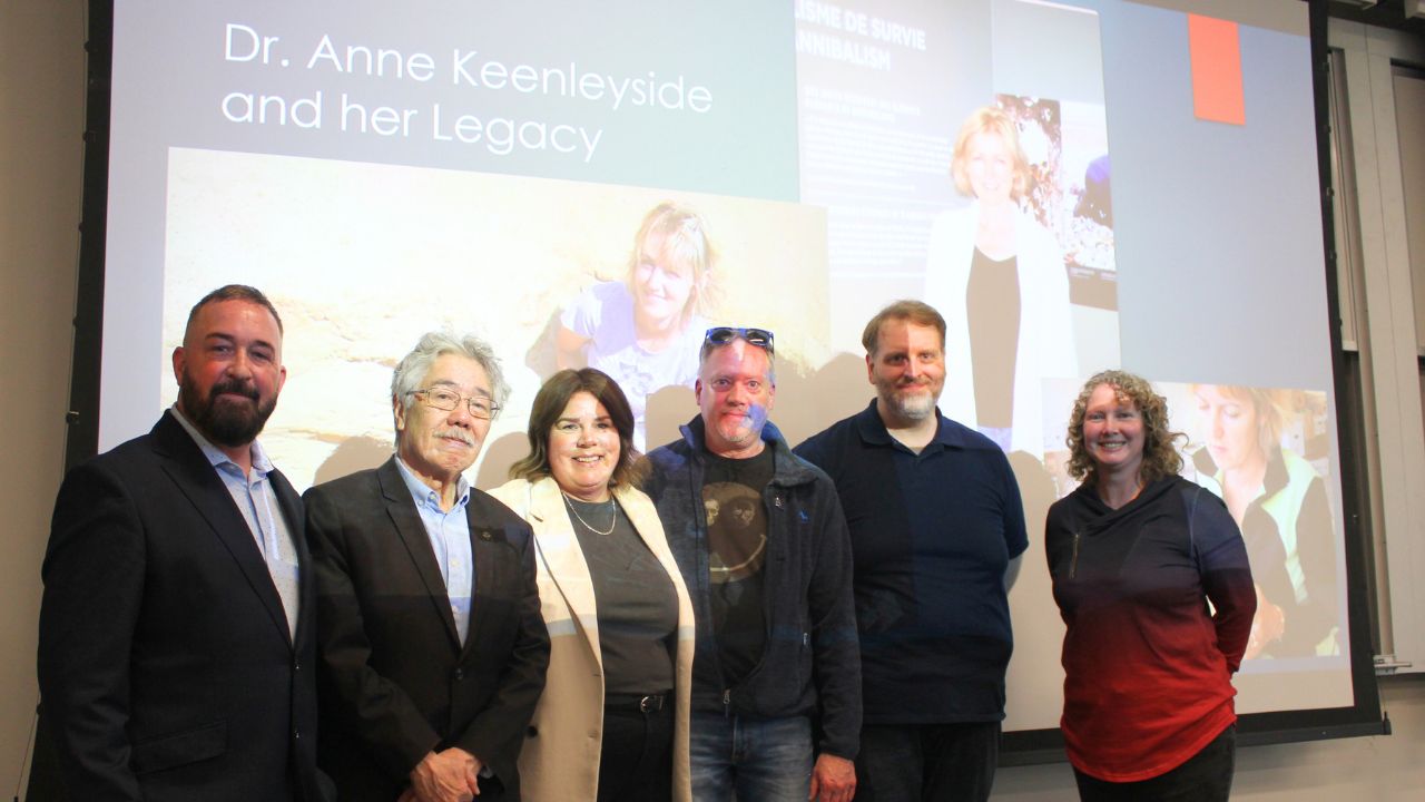 Image of Trent University Community Members at Anthropology Colloquium event