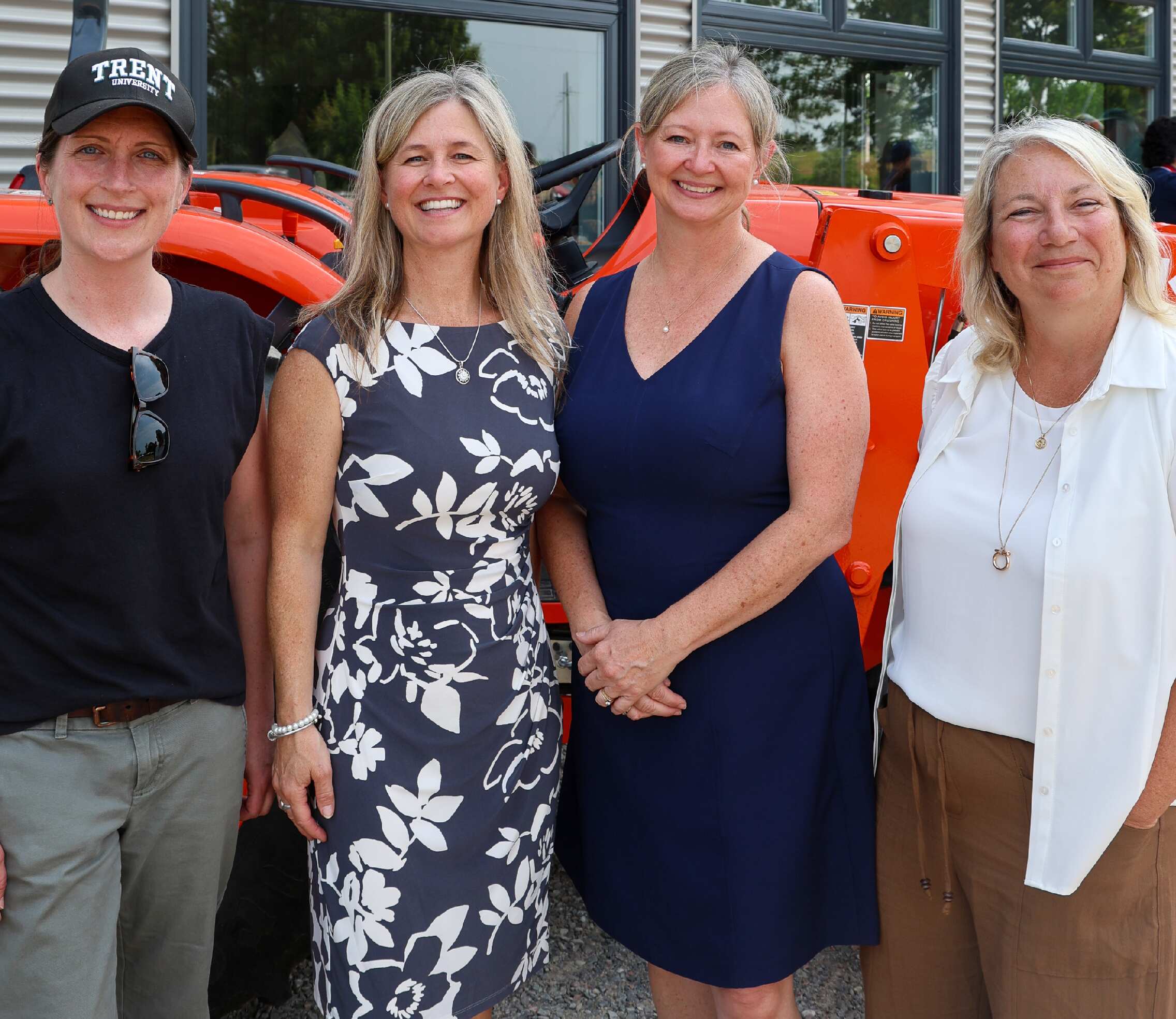 Group of 4 at Lightbody Drive Shed
