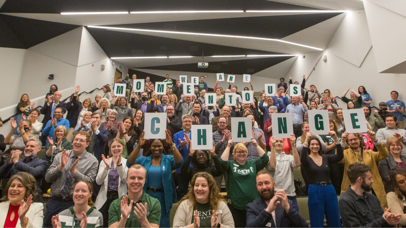 Image of celebration of Trent University's $100M Campaign Launch
