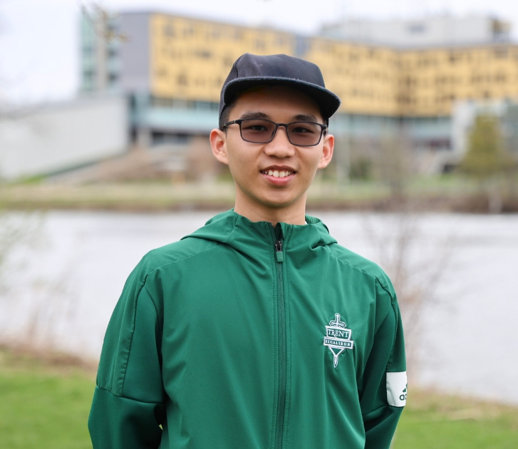 Khoi Ngo photographed at Trent University