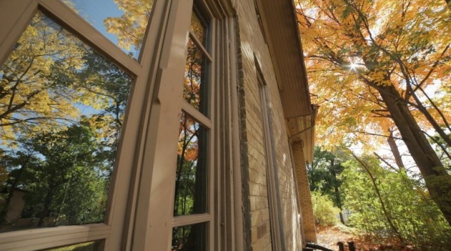 Side of building